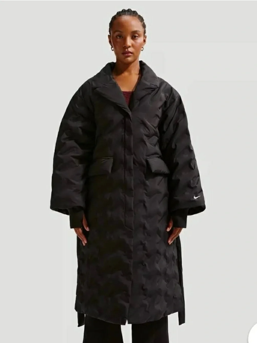 Nike Therma-Fit Down Oversized Trench Puffer Coat - Women's Size XXL